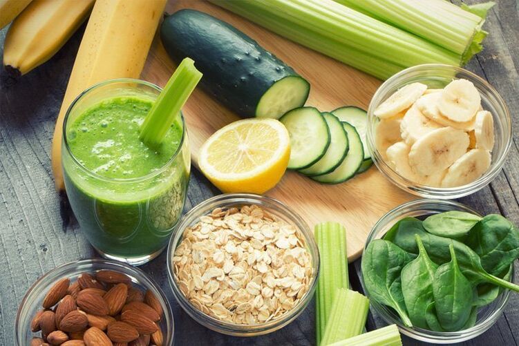 Fruits et légumes avec un vrai régime alimentaire