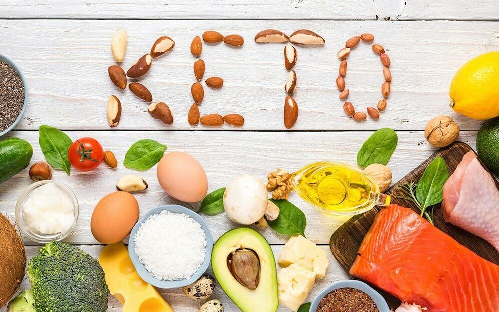 Aliments diététiques céto